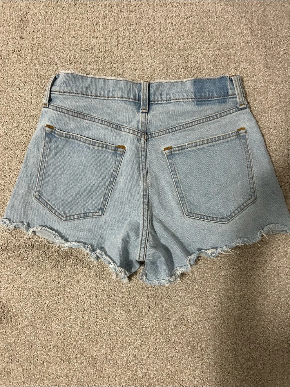 Abercrombie & Fitch Light Blue Denim Cutoff Shorts